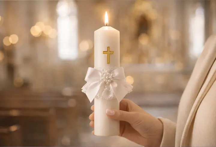Wspólnota podczas liturgii chrztu